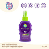 Bite Block Defense Mosquito Repellent Spray 100ml
